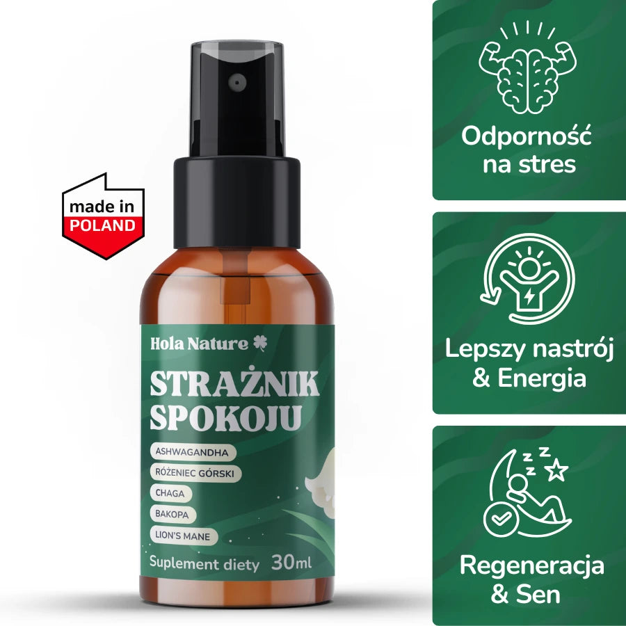 Strażnik Spokoju - stres, nerwy, zmęczenie