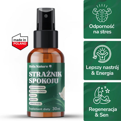 Strażnik Spokoju - stres, nerwy, zmęczenie