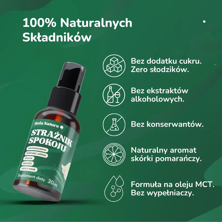 Strażnik Spokoju - stres, nerwy, zmęczenie