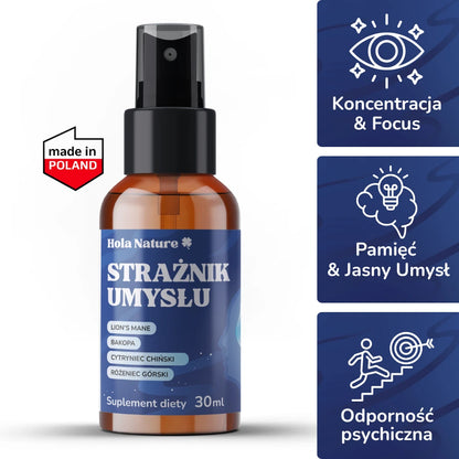 Strażnik Umysłu - pamięć, koncentracja, sprawny mózg