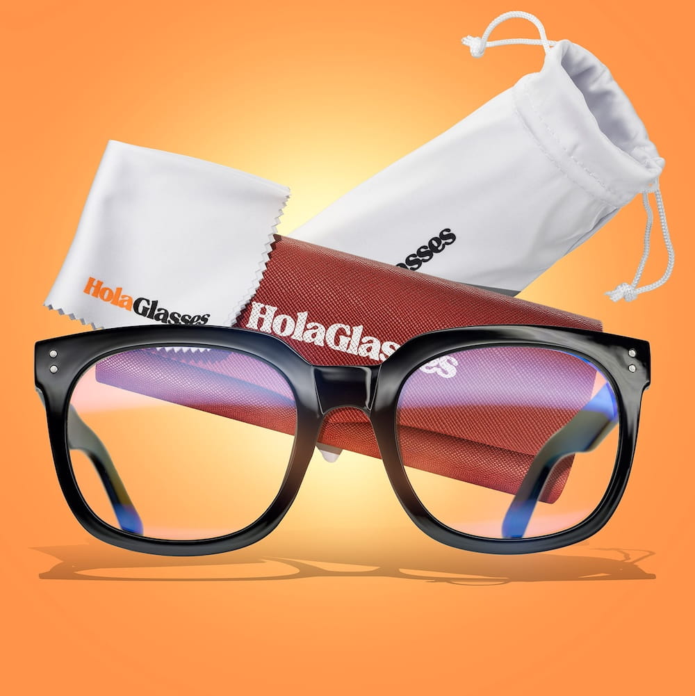 HolaDay Classic - okulary z filtrem blue light | zerówki