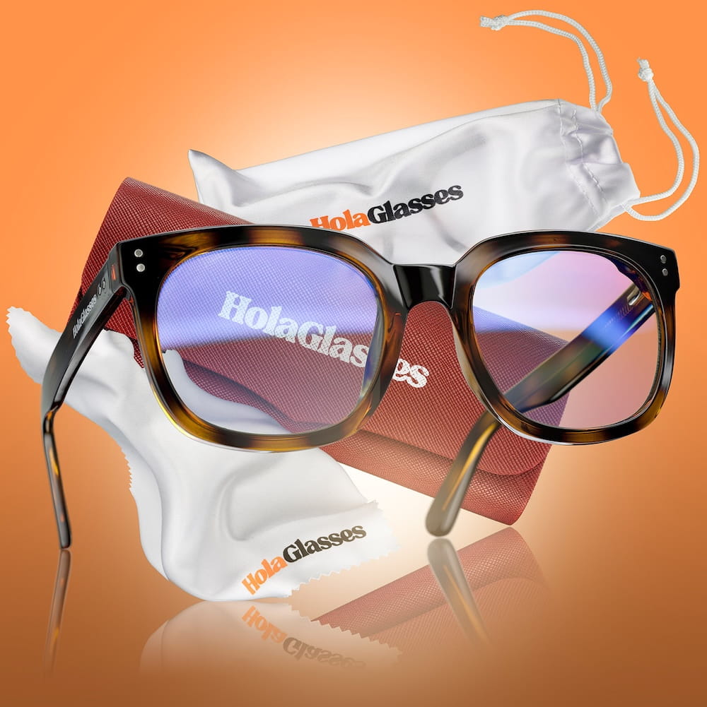HolaDay Wild - okulary z filtrem blue light | zerówki