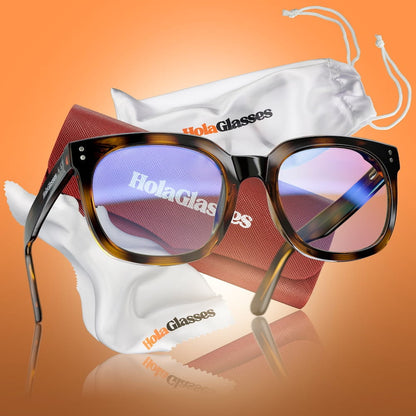 HolaDay Wild - okulary z filtrem blue light | zerówki