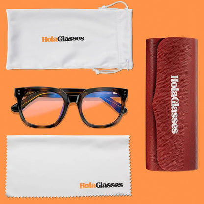 HolaDay Wild - okulary z filtrem blue light | zerówki
