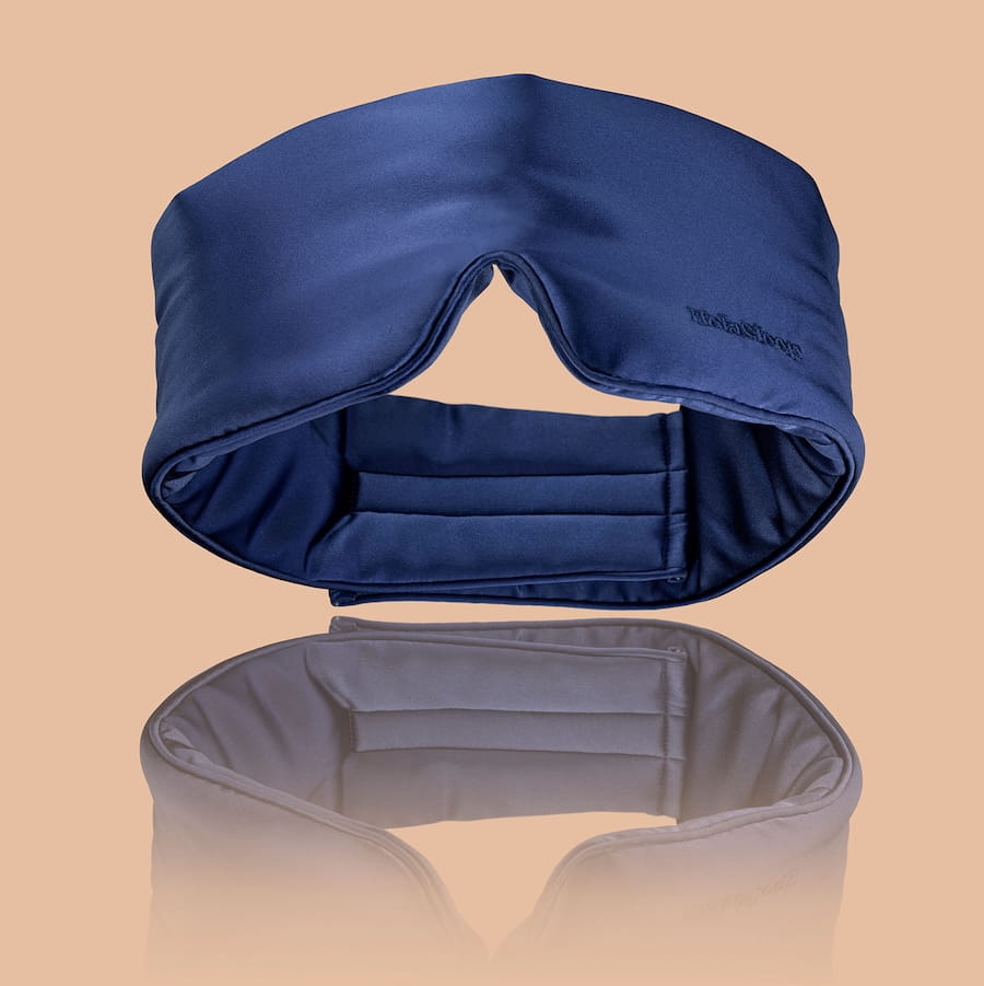 Jedwabna Opaska na Oczy do Spania – Hola Deep Sleep, Hipoalergiczna, Antybakteryjna, Dla Skóry Wrażliwej, 100% Jedwab Morwowy 6A